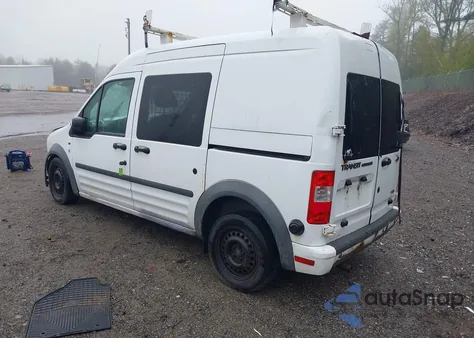2013 Ford Transit Connect Xlt z USA, uszkodzony, nr VIN NM0LS6BN6DT161201